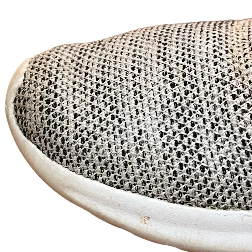 Adidas Gray Mesh Sneakers Cloudfoam Lace Up Light Athletic Shoes Women’s 8